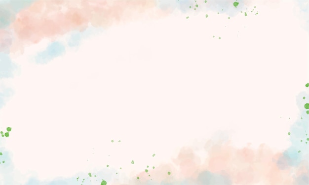 Watercolor painted background in elegant pastel colors