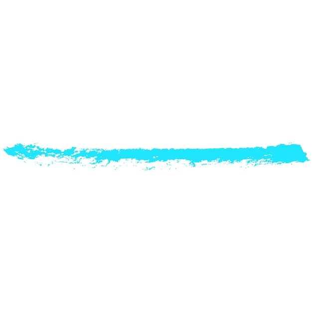 Vettore acquerello dipinto con pennello blu chiaro