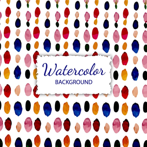 Watercolor Pattern Background