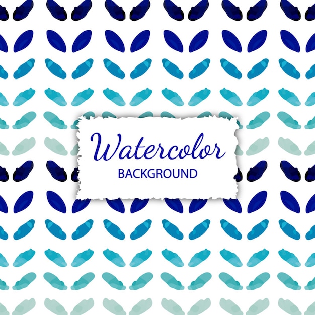 Watercolor pattern background