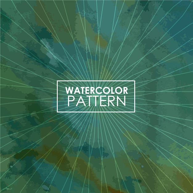 Watercolor pattern background