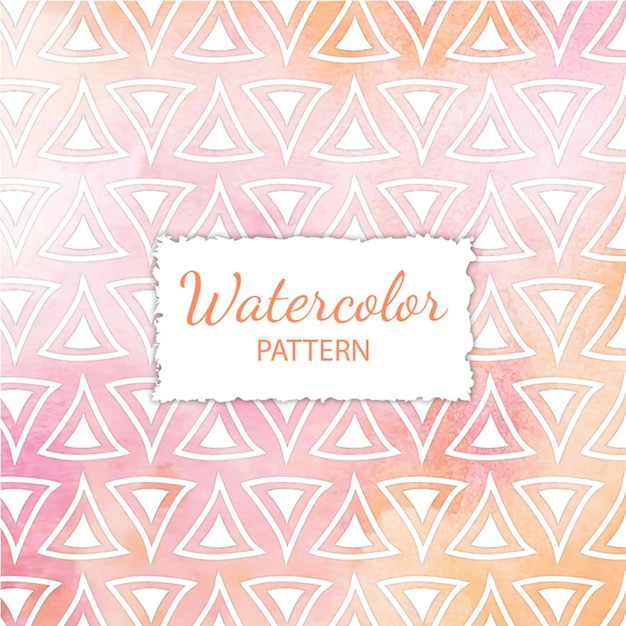 Watercolor Pattern Background