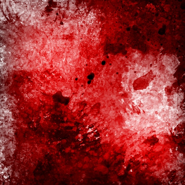 Vector watercolor red grungy backgorund multipurpose