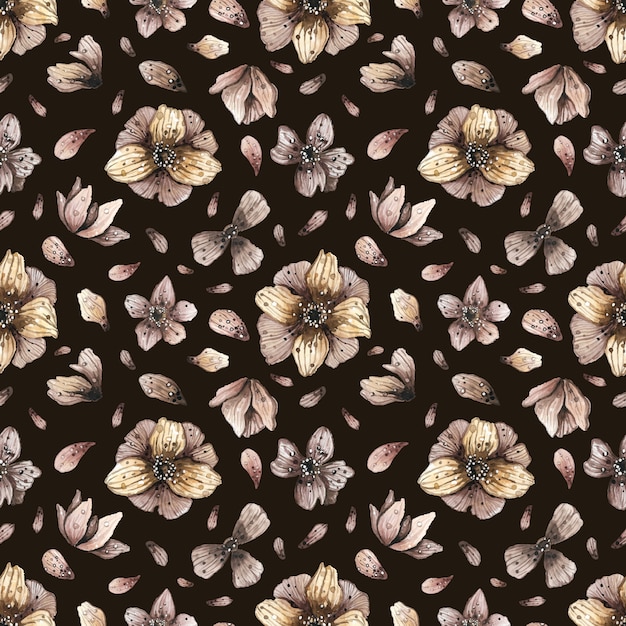 Watercolor seamless pattern 