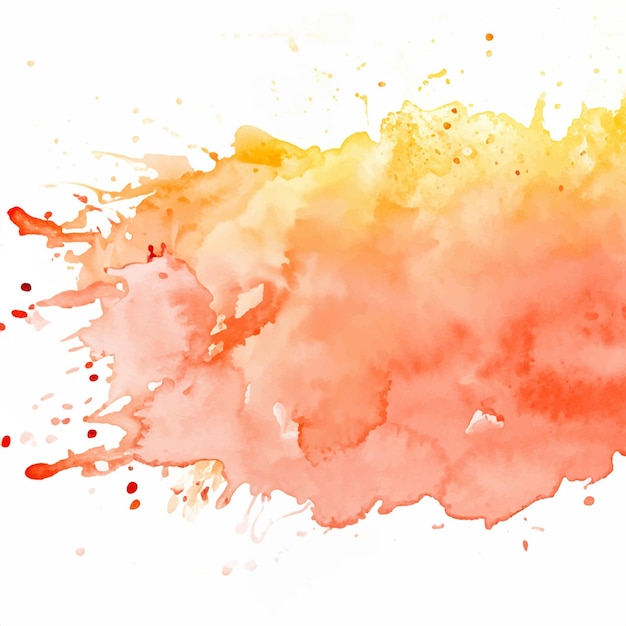 Watercolor splash stain background