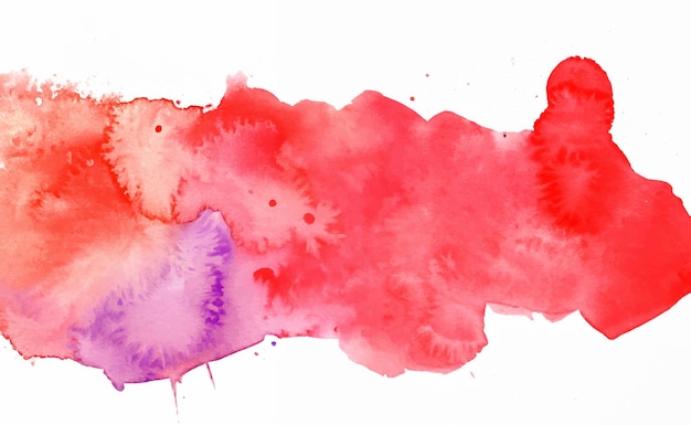 Watercolor splash stain background