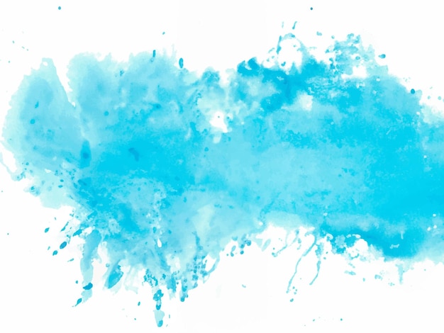 Watercolor splash stain background