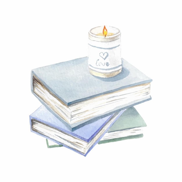 Watercolor Stack Of Books Images – Browse 3,824 Stock Photos, Vectors, and  Video