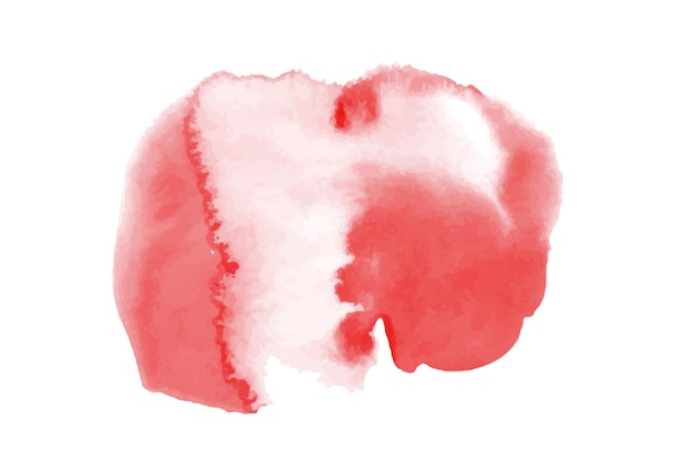 watercolor stain red color background