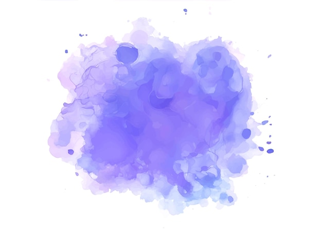 Vector watercolor stains abstract background