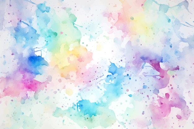 Vector watercolor stains abstract background