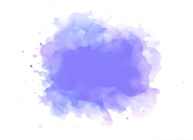 Vector watercolor stains abstract background