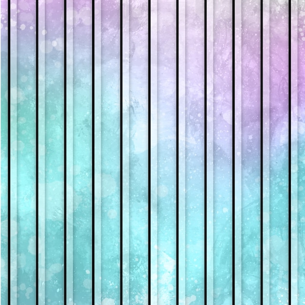 Watercolor Stripes Pattern Background