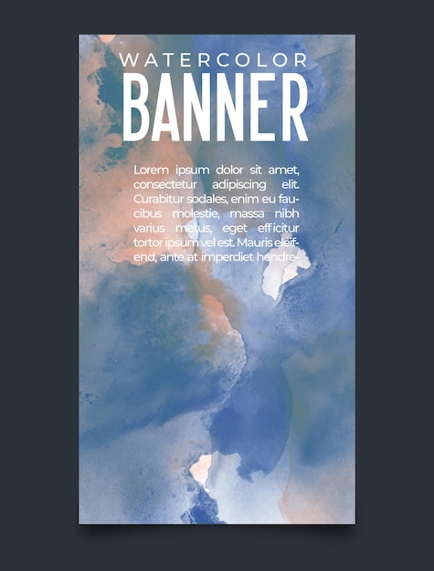 watercolor texture background banner