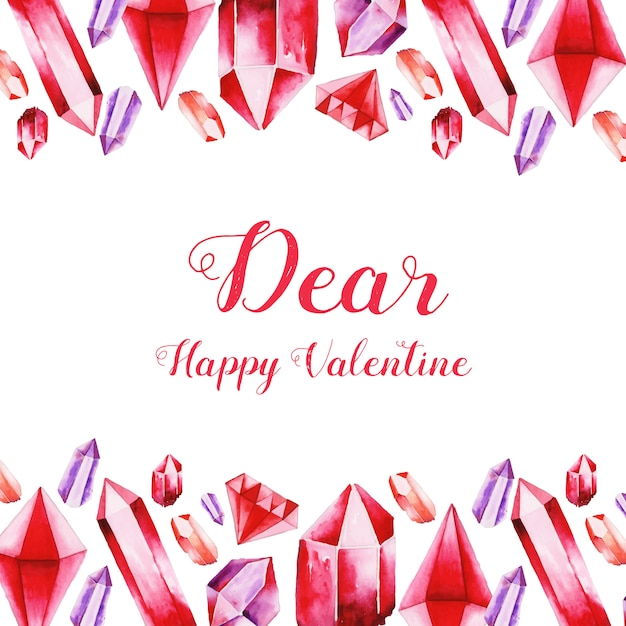 Watercolor Valentine Backgrounds