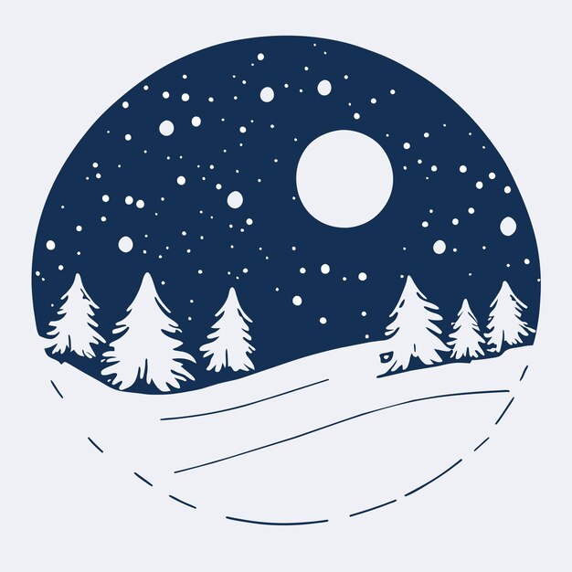 watercolor winter background design