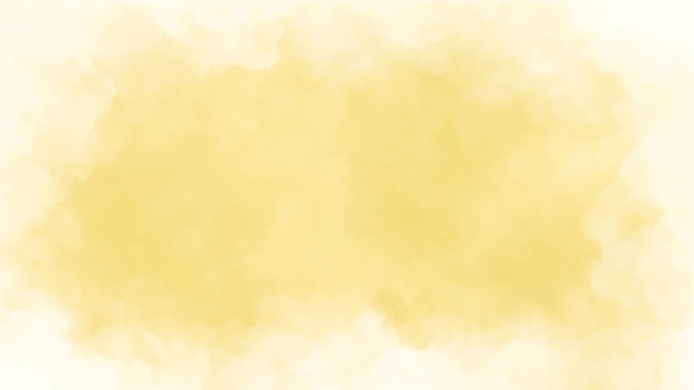 Watercolor yellow shape background for summer