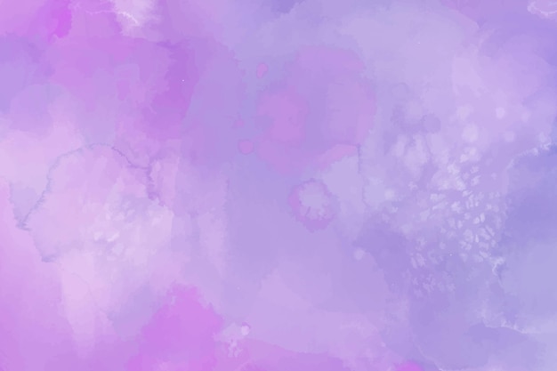 Акварельный фон с фиолетовыми пятнами