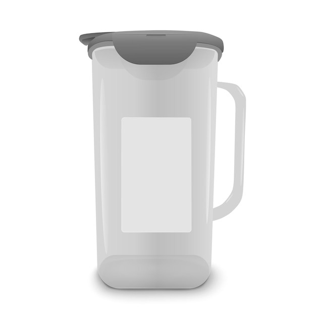 Watercontainer met blanco label