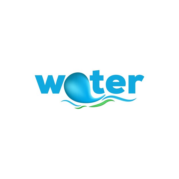 waterdruppel logo pictogram ontwerpsjabloon Zakelijk symbool of teken