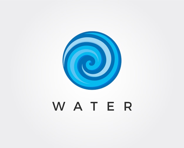 Waterdruppel Logo sjabloon afbeelding ontwerp