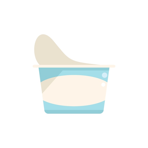Waterfles pictogram platte vector Eco plastic Oceaan ecologie