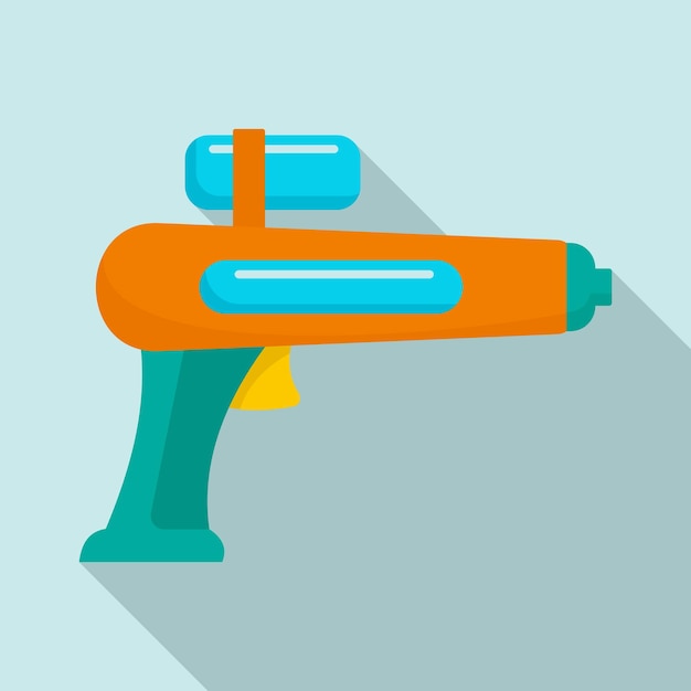 Watergun icon Flat illustration of watergun vector icon for web design