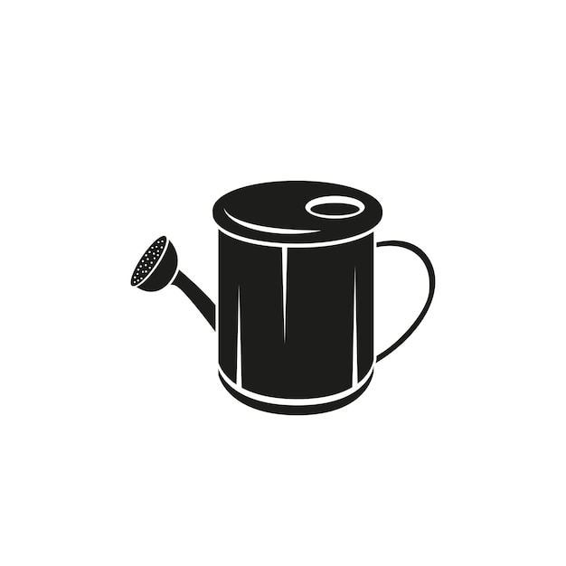 Watering Can Sprayer Vector Clip Art Design Illustration Colored Bucket With Handle