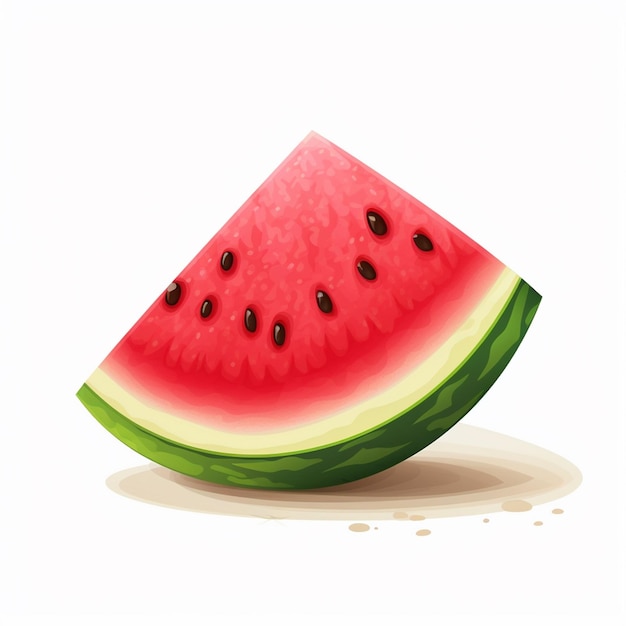 watermeloen fris zomer zoet fruit groen vector biologisch smakelijk plakje meloen rood gezond