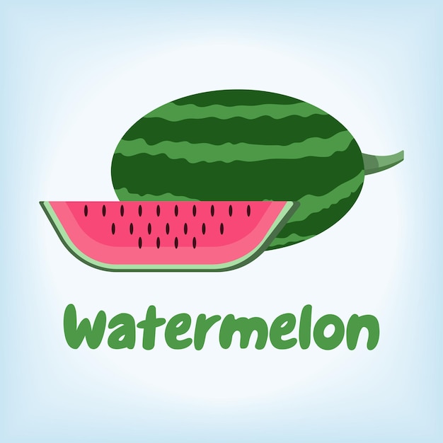 Vector watermeloen vector