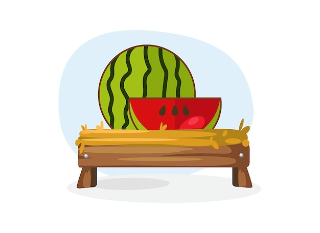 Vector watermeloen