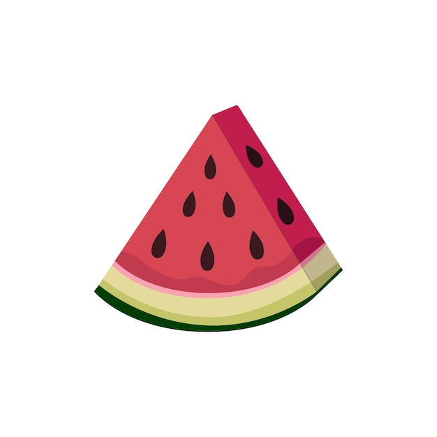 watermelon icon design vector template