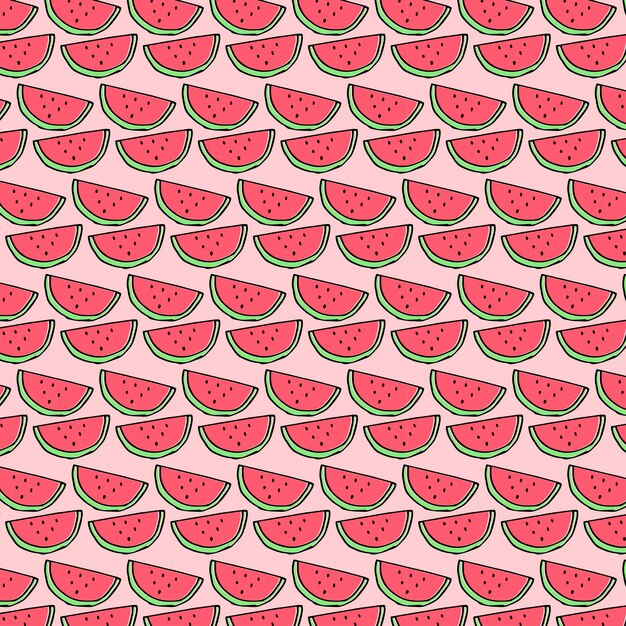 Watermelon Pattern for Summer