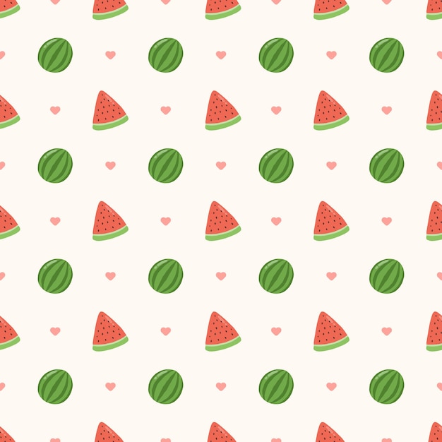 Watermelon seamless pattern