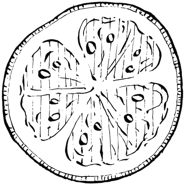 Векторный рисунок арбуза