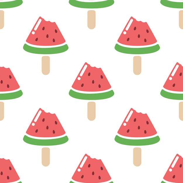 Watermelon on stick pattern