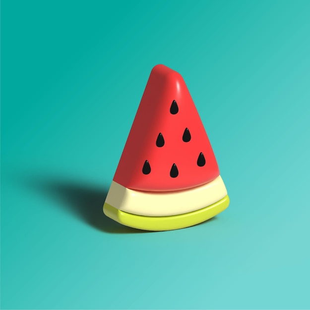 watermelon vector illustrator