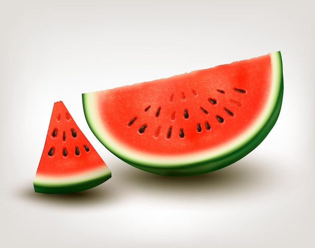 Watermelon. Vector