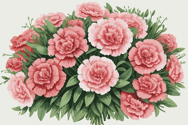 waterverf schilderij kleurrijke spetteringen op een witte bloemen achtergrond bloemenblad bouquet compositie