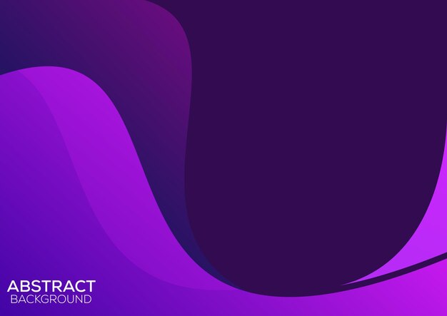 wave abstract background design gradient purple