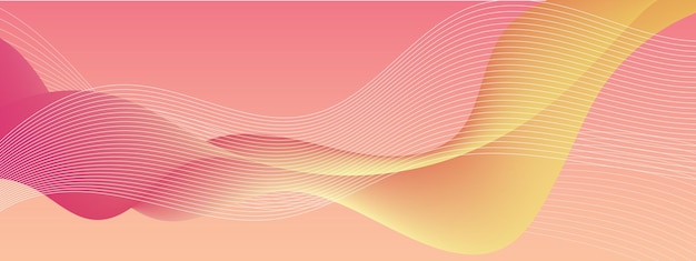 Vector wave background graphic