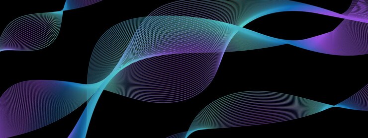 Vector wave background graphic