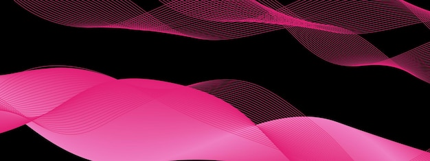 Vector wave background vector