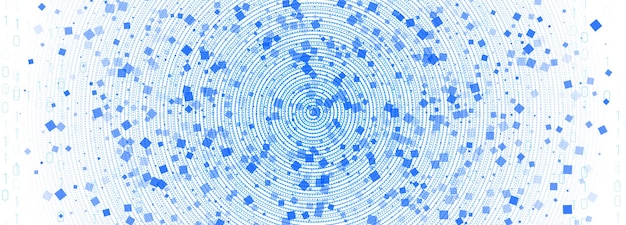 ビッグデータ粒子の動きと波の背景
