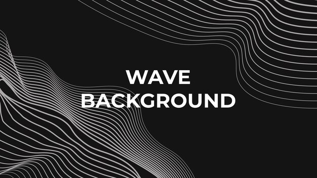 Wave background