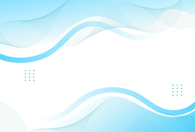 wave backround blue and white gradation line wave asbtract