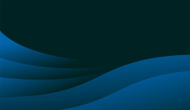 wave blue gradient abstract background