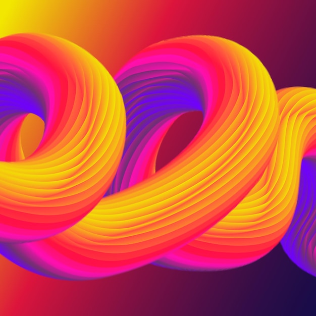 Vector wave colors with beautiful and elegant colors