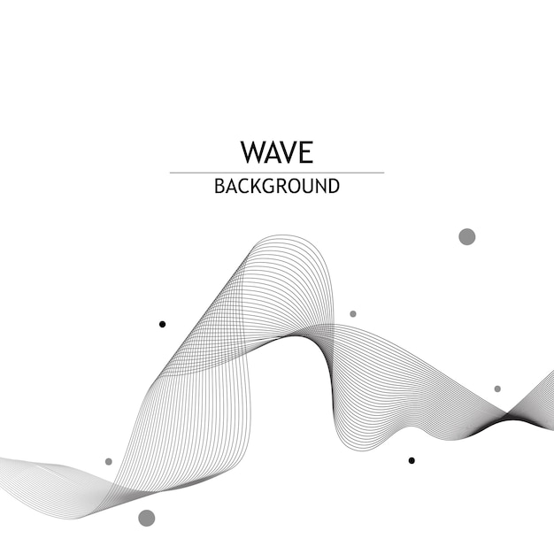 Wave and fluid background