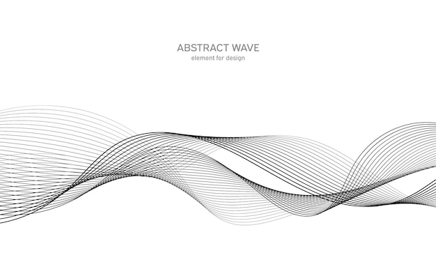 Wave geluidselement voor ontwerp.